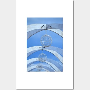 Arches, Globes & Sky Posters and Art